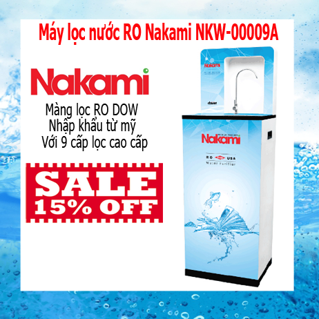Nakami máy lọc nước RO NKW 00009A